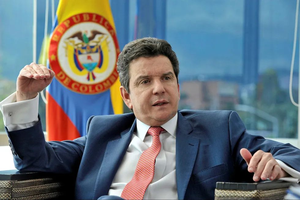 Luis Miguel Morelli: president of Colombia's ANH