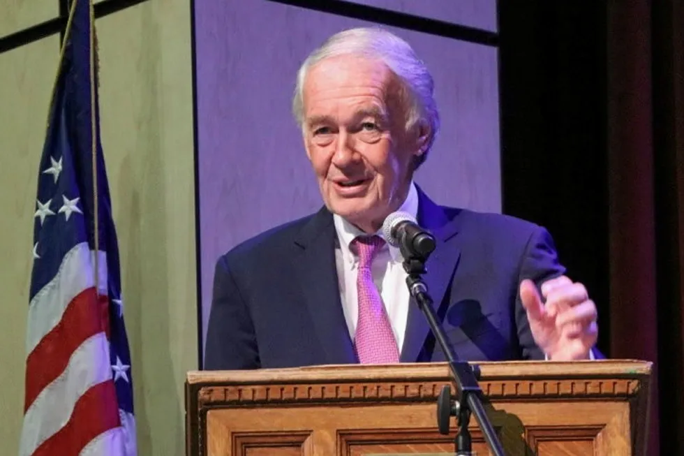 Democratic Massachusetts Senator Ed Markey has been at odds with Alaska Senator Dan Sullivan over a bill to ban Russia-origin whitefish that is reprocessed in China and imported into the United States.