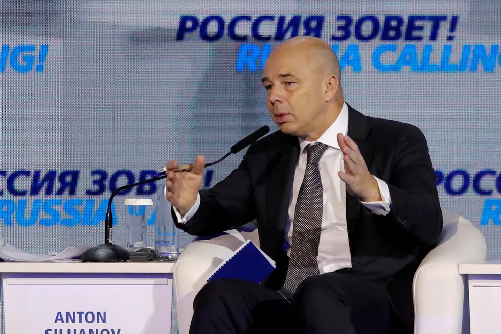 Generous offer: Russian Finance Minister Anton Siluanov