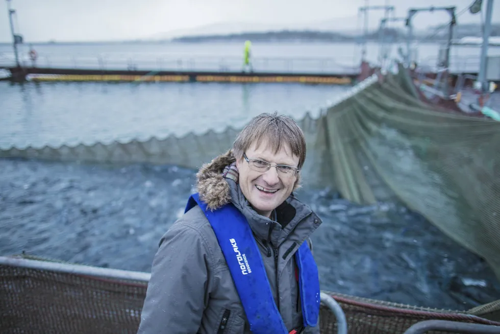 Inge Berg er gründer, heleier og administrerende direktør i Nordlaks-konsernet. Foto: Marius Fiskum