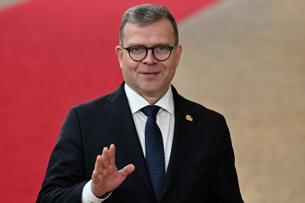 Supply security: Finland's Prime Minister Petteri Orpo.