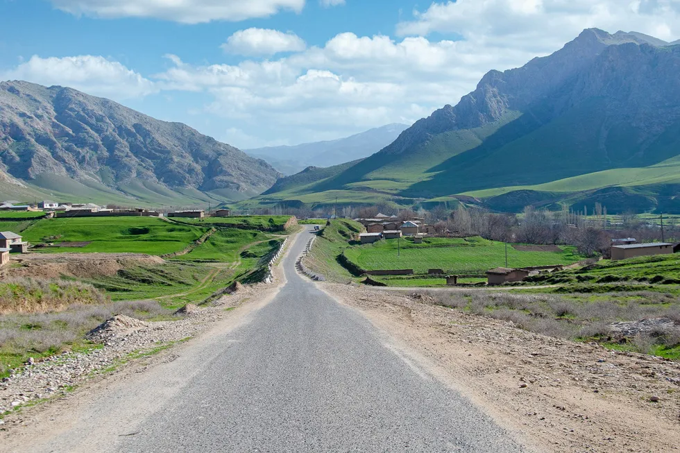 Discoveries: a road in the Kashkadarya region in Uzbekistan that hosts the Kultan-Kamashi block operated by Epsilon Development