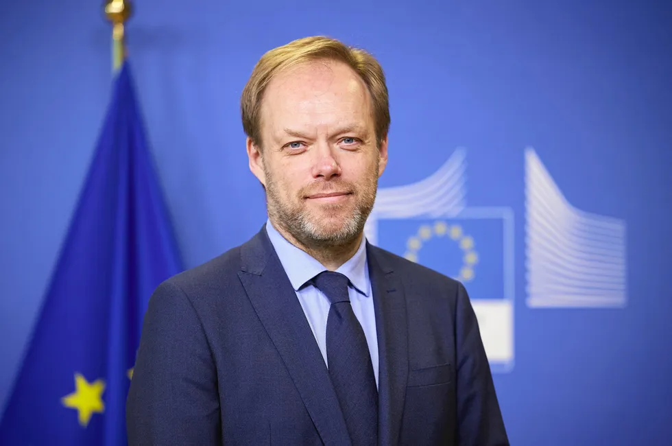 Kurt Vandenberghe . Kurt Vandenberghe, European Commissioner for Climate Action.