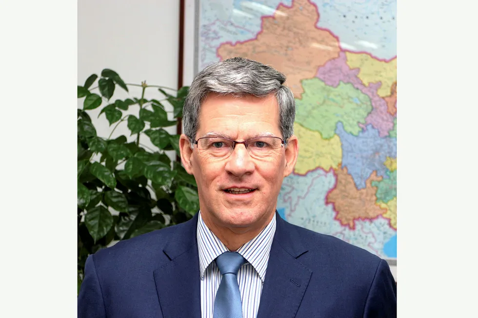 Confident: Claude Maillot, head of Bureau Veritas in North Asia and China