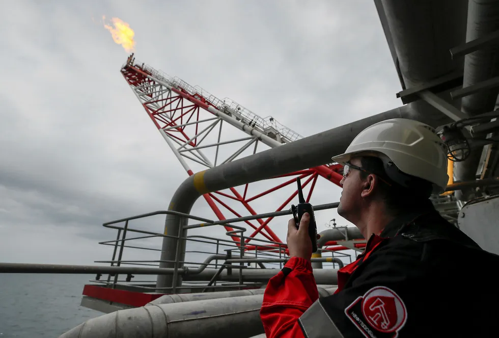 Flying high: Russian player Lukoil hopes to establish itself as a major player in the Kazakh sector of the Caspian after significant development progress at its fields in the Russian part of the sea