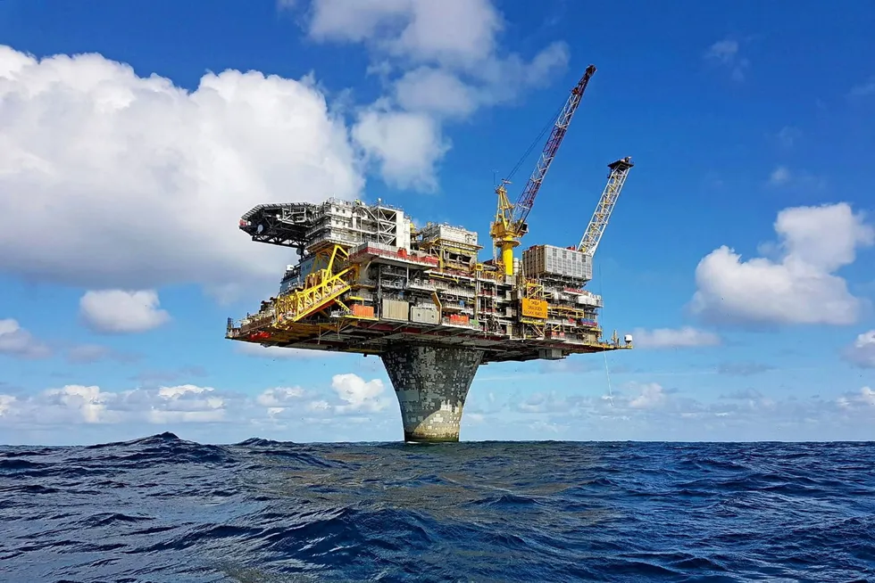 Draugen offshore platform: operated by Okea
