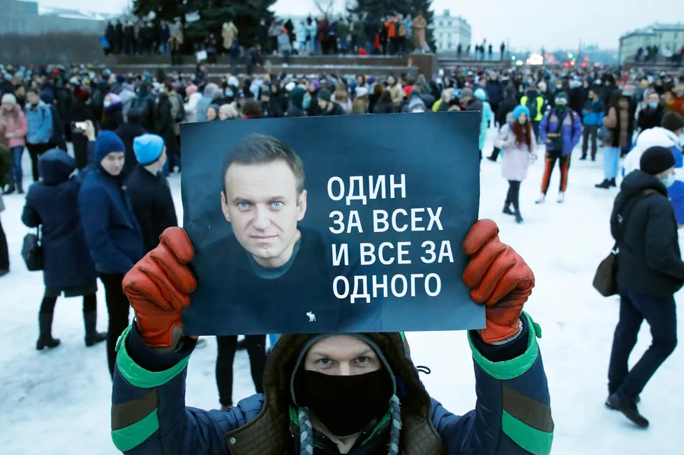 Sosiale medier er viktig for opposisjonen i Russland for å mobilisere til protest mot myndighetene og mot fengslingen av Aleksej Navalnyj.