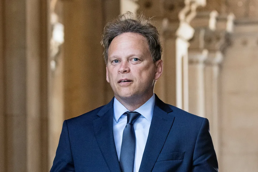 Grant Shapps, minister for the Department for Energy Security and Net Zero.
