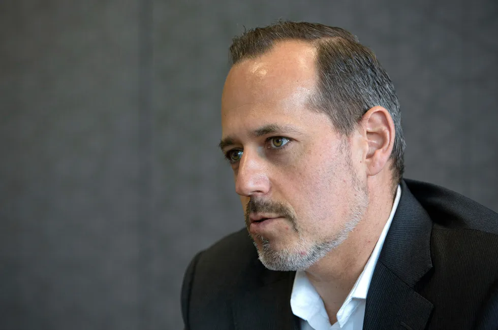 Valaris chief executive Anton Dibowitz.