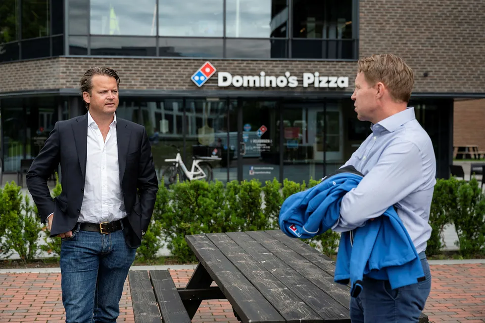 Pizza-kjeden Domino’s Pizza har etablert seg rundt flere av de største norske byene, men har slitt i motvind. Nå skal styreleder Eirik Bergh og Godtlevert-gründer Kjetil Graver forsøke å snu skuta.