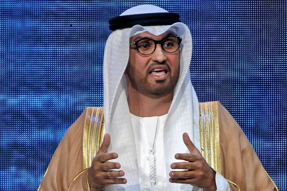 LNG deal: Sultan Ahmed Al Jaber, the chief executive of Adnoc group.