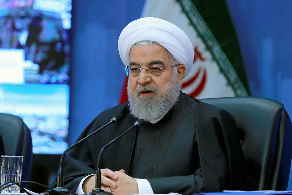 Crisis: Iranian President Hassan Rouhani