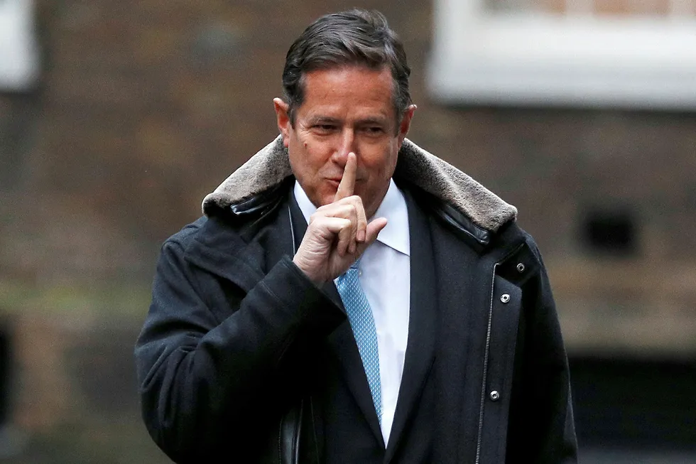 Barclays-sjef Jes Staley angrer nok nå på at han ikke holdt munn. Foto: Peter Nicholls/Reuters/NTB Scanpix