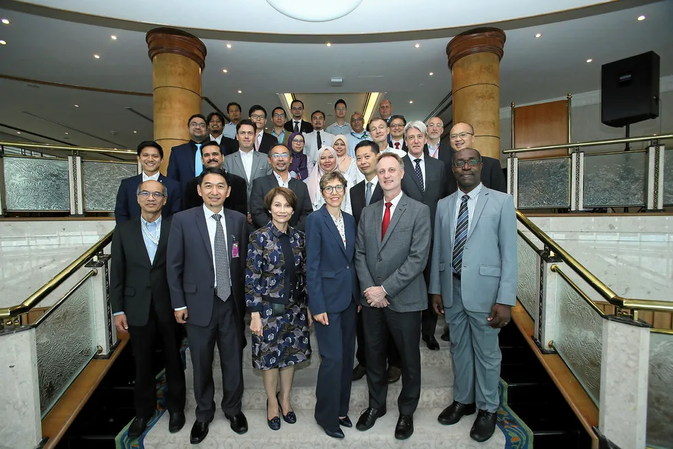 The Petronas-CGG team