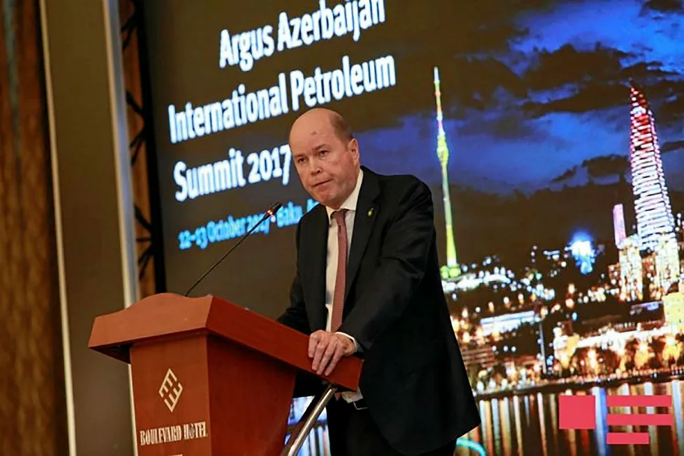 Seismic shoot: BP regional head for Azerbaijan, Georgia and Turkey Gary Jones