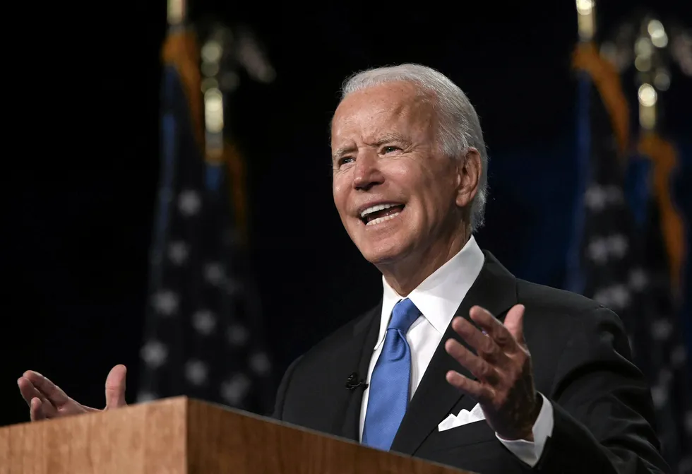 Challenged ahead: US President-elect, Joe Biden