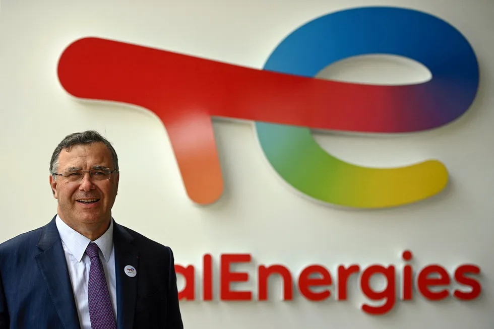 Holding the reins: TotalEnergies chief executive Patrick Pouyanne.