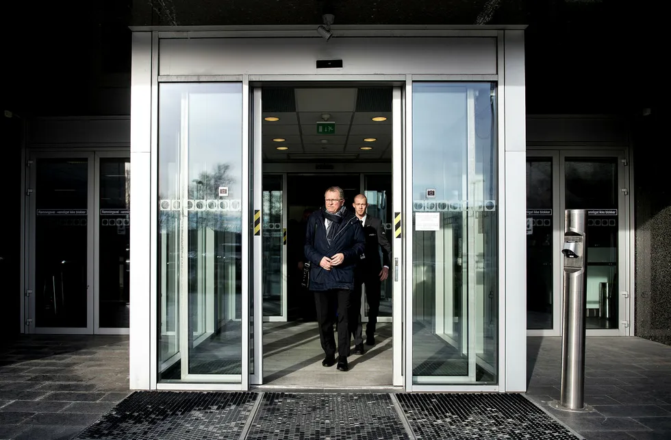 Statoil-sjef Eldar Sætre lanserte sist uke forslaget til nytt navn på oljeselskapet under et allmøte i Stavanger, et navn som nettopp skal henspille på "equality» – likhet. Foto: Carina Johansen/NTB Scanpix
