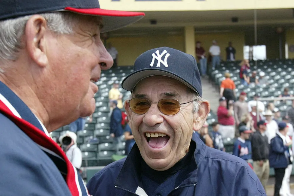 Wise words: New York Yankees great Yogi Berra
