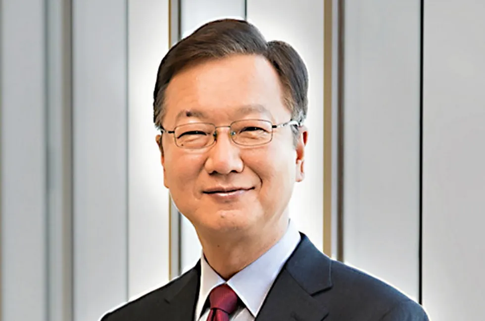 Samsung Heavy Industries chief executive, Sung-an Choi.