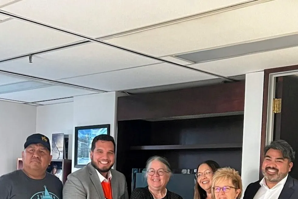 Leaders of Kitasoo Xai'xais, Gwa'Sala-Nakwaxda'xw, Quatsino, and Mowi Canada West said they had a positive and impactful meeting with Minister Diane Lebouthillier in October.
