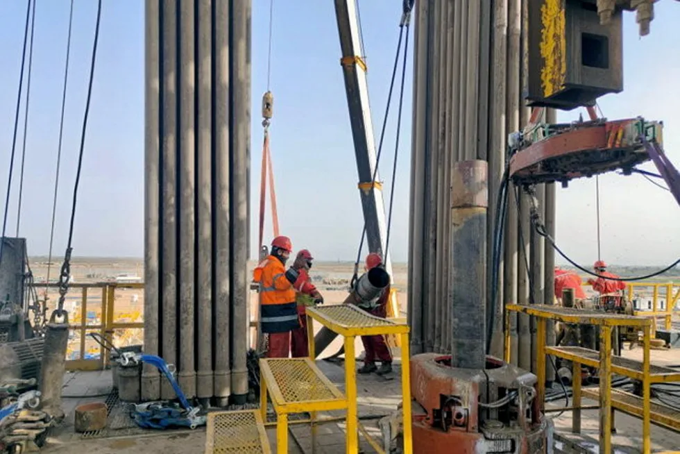 At work: ZPEC drills at Garraf for Petronas