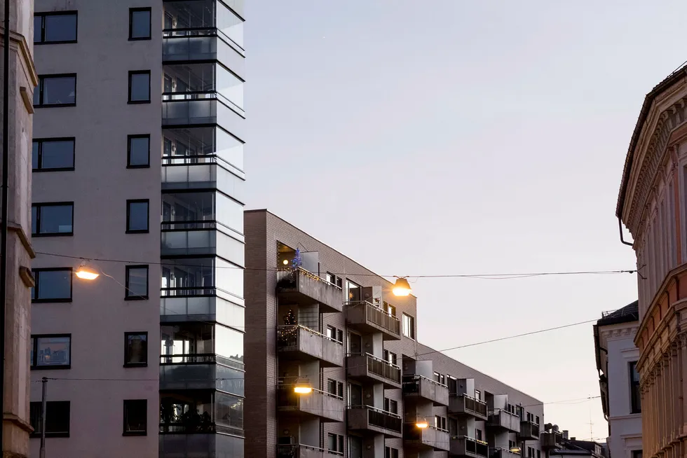 Det eneste som i dag er fordelaktig, er å kjøpe egen bolig og bo der selv, skriver artikkelforfatteren. Her boliger i Oslo. Foto: Skjalg Bøhmer Vold