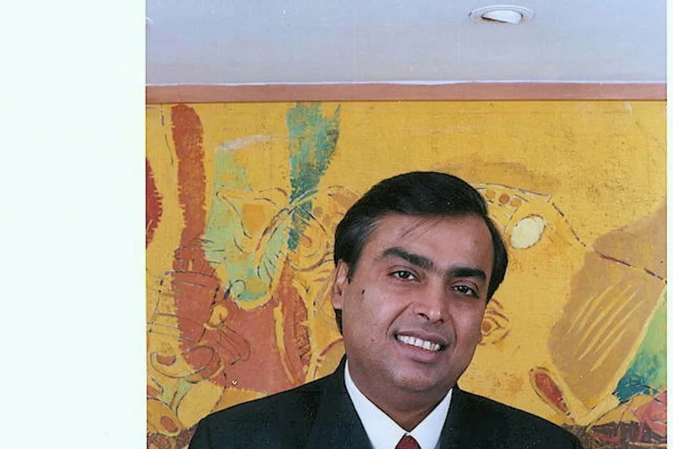 Awards within weeks: Mukesh Ambani. chief executive of Reliance Industries