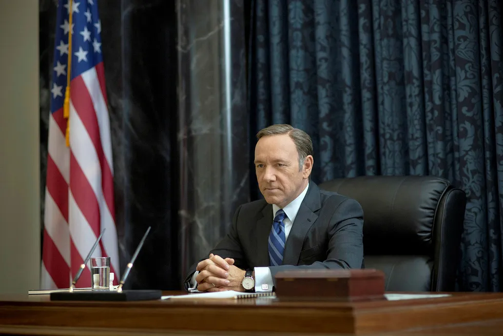 Kevin Spacey i «House of Cards». Foto: Netflix