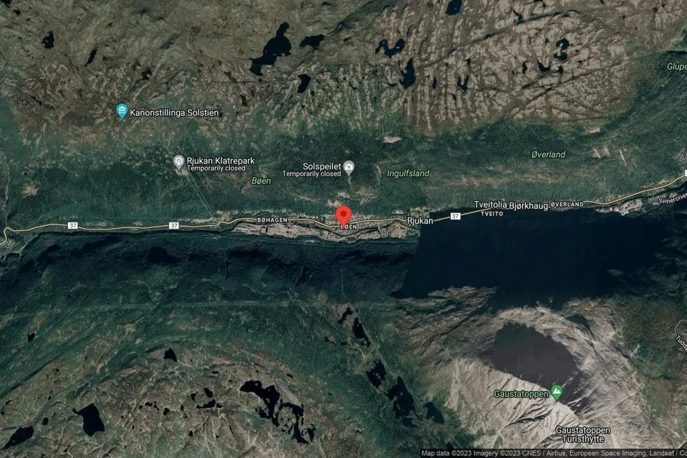 Området rundt Birkelands gate 6B, Tinn, Telemark og Vestfold