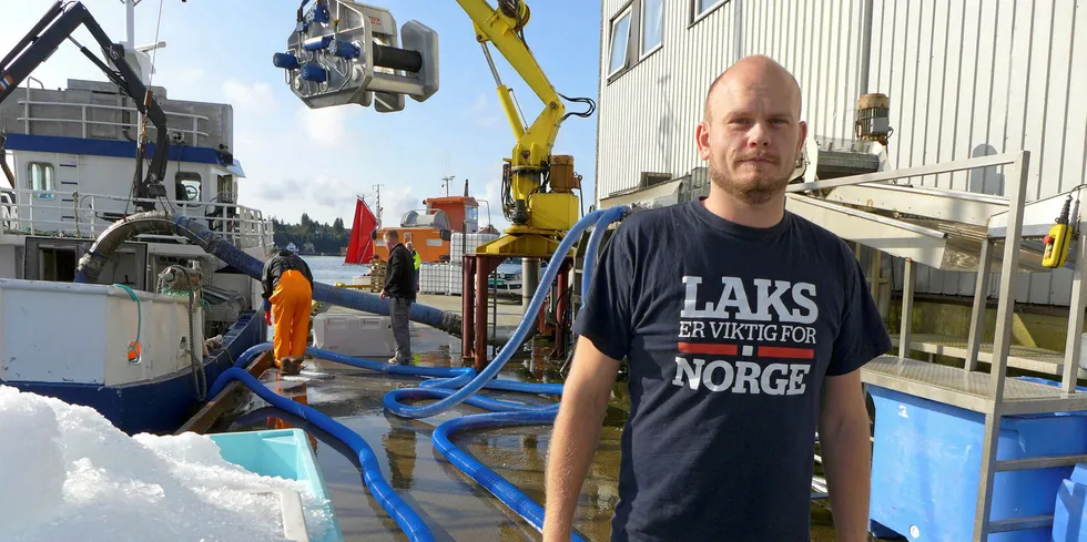 Svein Arve Forland er daglig leder i Telavåg Fiskeoppdrett.