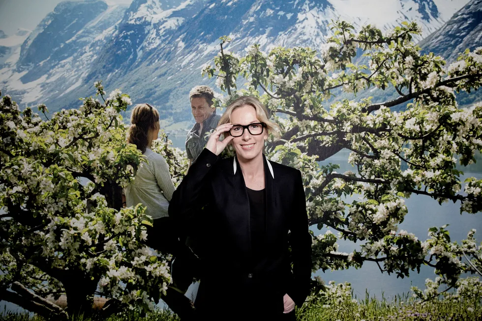 Sjef i Innovasjon Norge, Anita Krohn Traaseth, har full støtte fra ledergruppen i selskapet. Foto: Fredrik Bjerknes