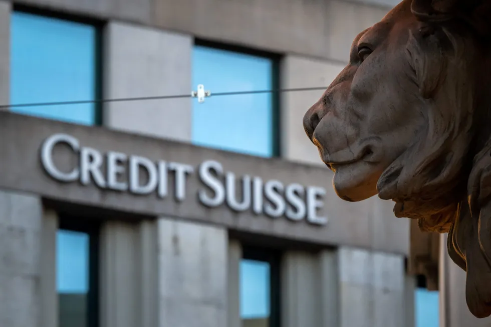 Den sveitsiske storbanken Credit Suisse.
