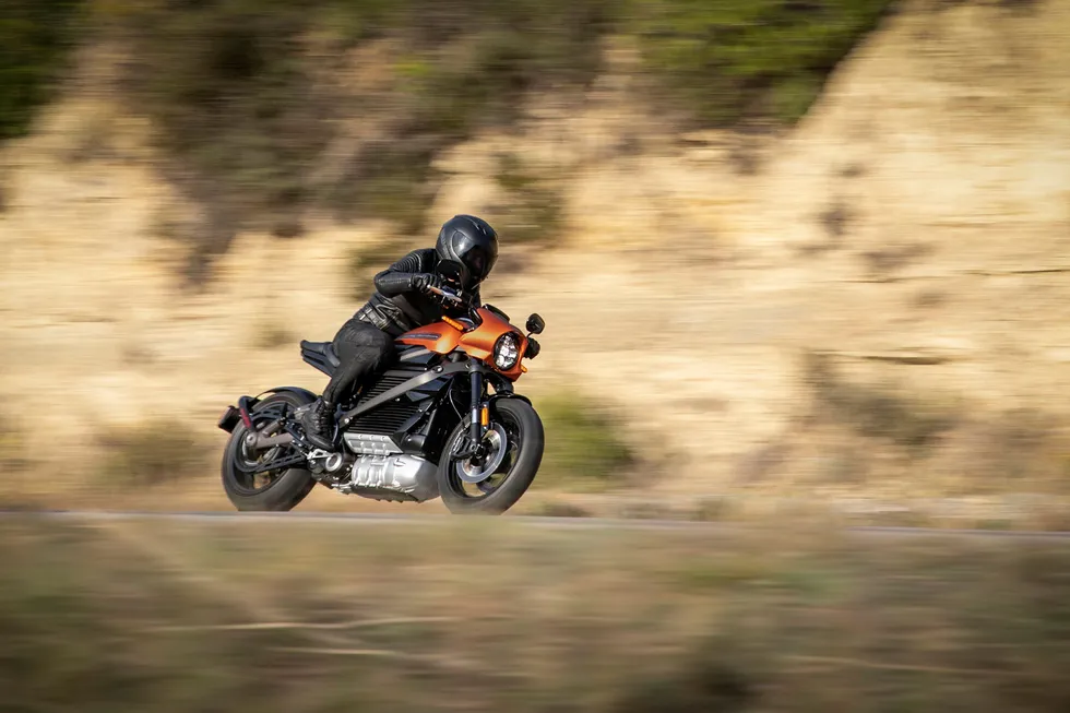 . Harley Davidson LiveWire elektrisk motorsykkel. --- Harley Davidson LiveWire elektrisk motorsykkel