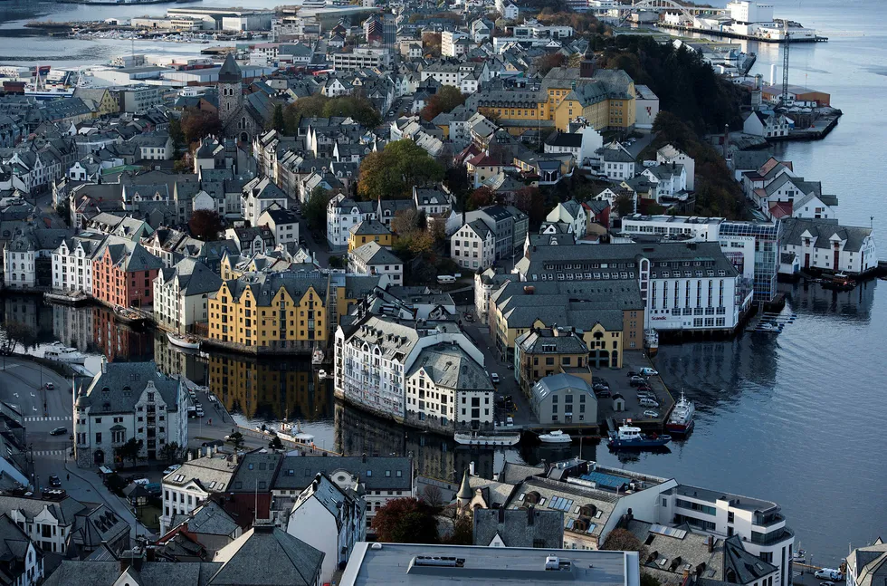 I Ålesund har prisene steget med 6 prosent de siste 12 månedene. Foto: Per Ståle Bugjerde