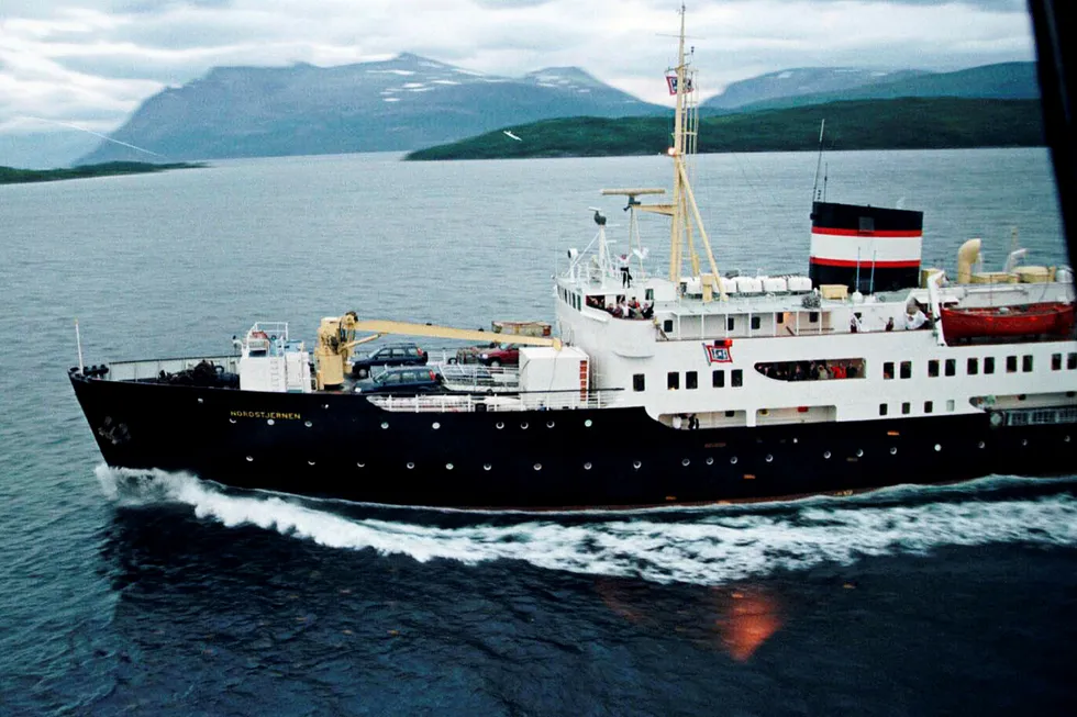MS «Nordstjernen» er nå et cruiseskip. Foto: Geir Bjørn Nilsen