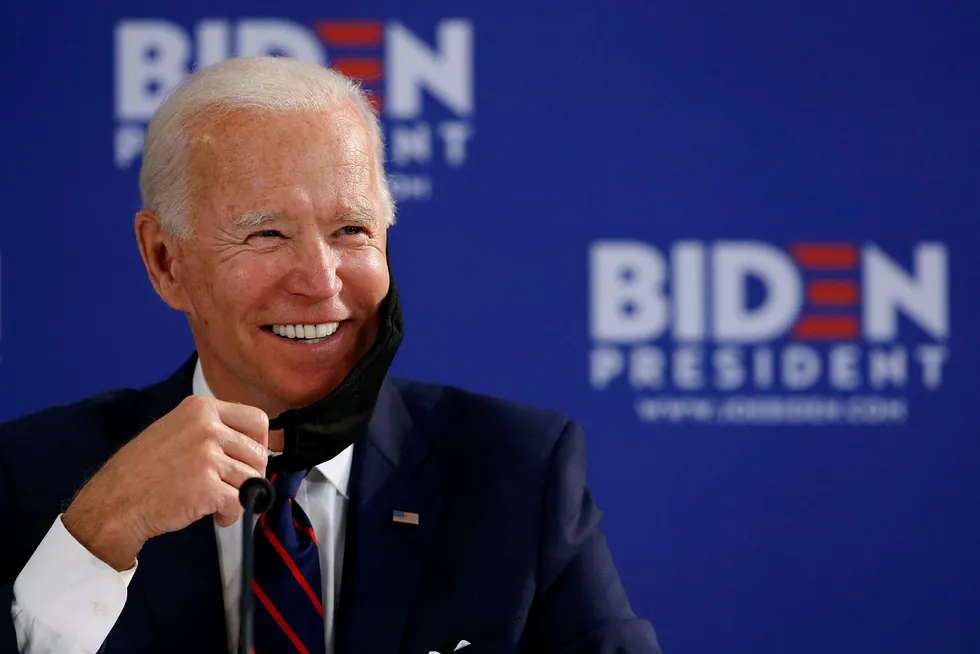 Joe Biden er demokratenes kandidat i presidentvalget høsten 2020.