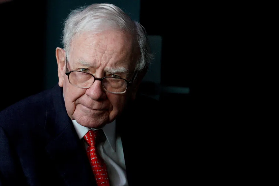 Warren Buffett, legendarisk investor og sjef i Berkshire Hathaway Inc.