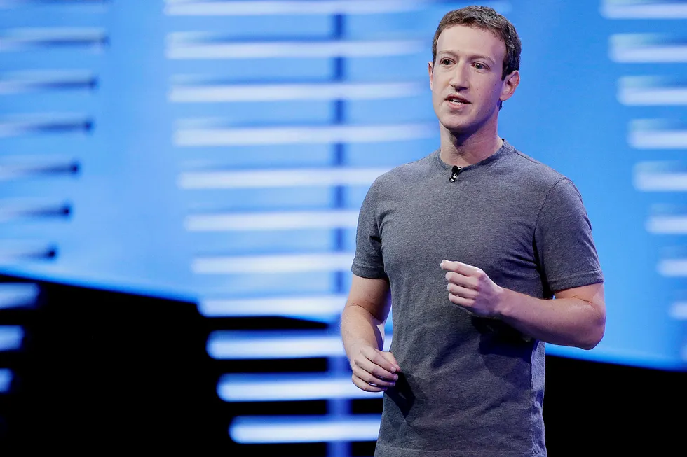 Facebook-sjef Mark Zuckerberg. Foto: (AP Photo/Eric Risberg, File)