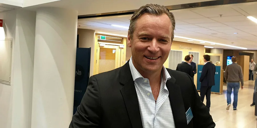 Johan Andreassen, chairman and co-founder of Atlantic Sapphire. The company announced its first commercial harvest of its land-based salmon from its US facility.