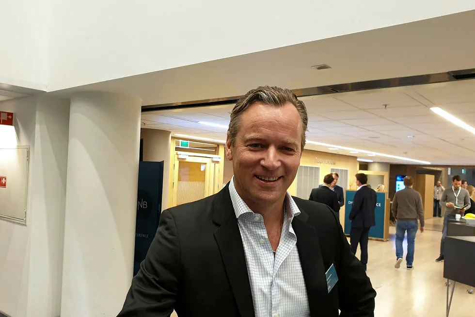 Johan Andreassen, chairman and co-founder of Atlantic Sapphire. The company announced its first commercial harvest of its land-based salmon from its US facility.
