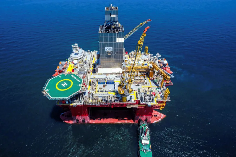 Drilling incident: Deepsea Yantai