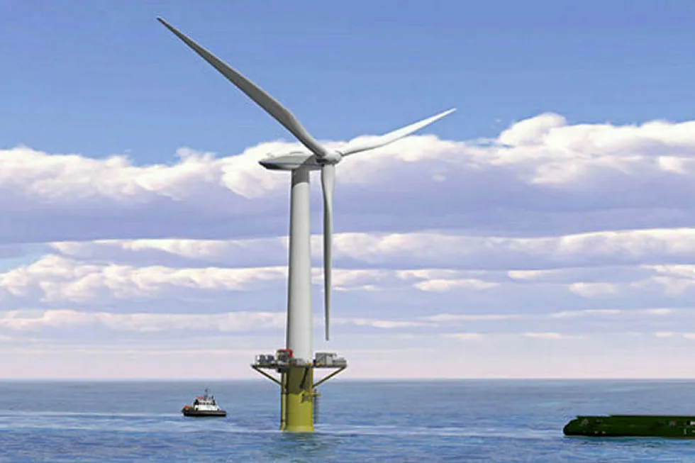 Tested: DNV GL's wind-powered water injection concept WIN WIN. Illustration: DNV GL.