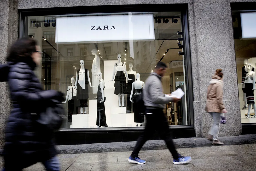 To økonomer ved universitetet i Barcelona har nå gått nøye gjennom skatteplanleggingen til Inditex, eieren av den spanske klesbutikken Zara. Foto: Andrea Comas/Reuters/NTB Scanpix