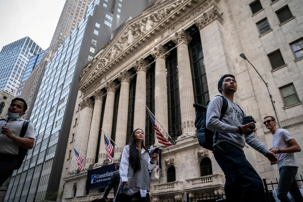 Det har vært mye knall og fall på Wall Street i New York de siste månedene, men verst for teknologi- og vekstaksjer.