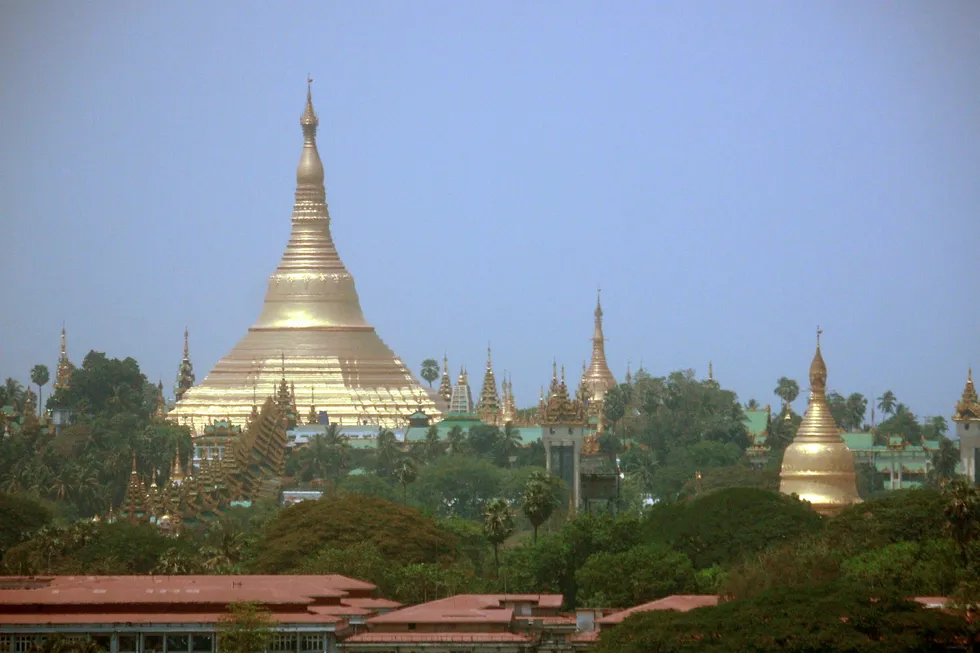 Power on its way: Yangon in Myanmar