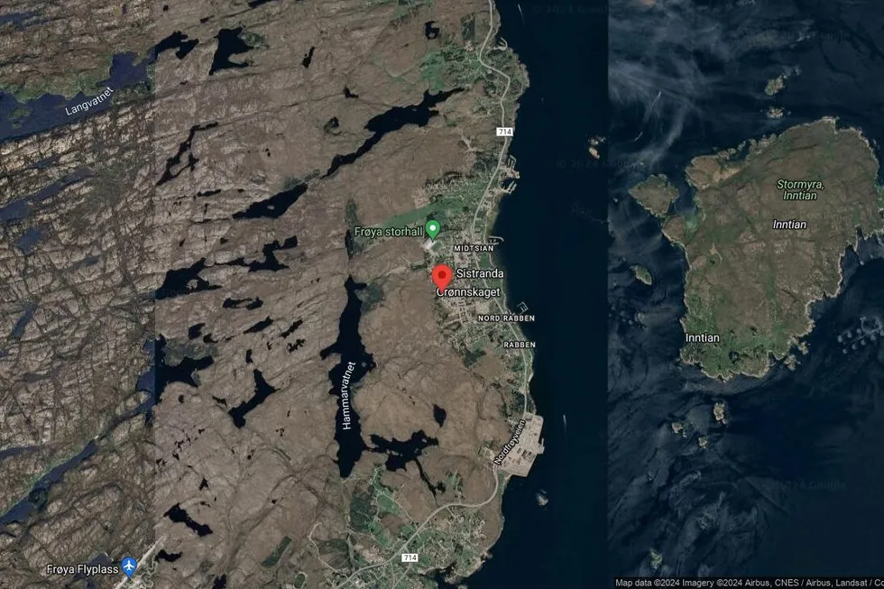 Området rundt Storheia 24B, Frøya, Trøndelag