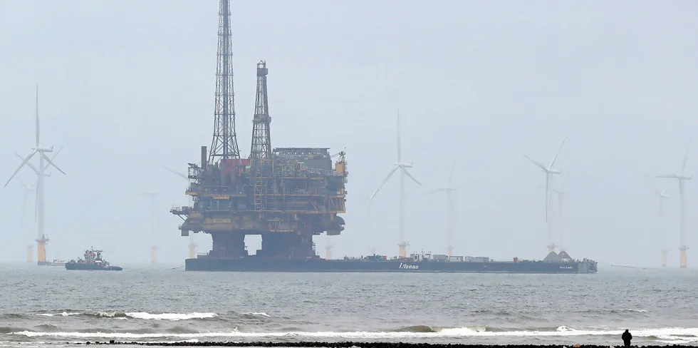 The UK oil & gas sector wants wind with fossil fuels to ensure security of supply.