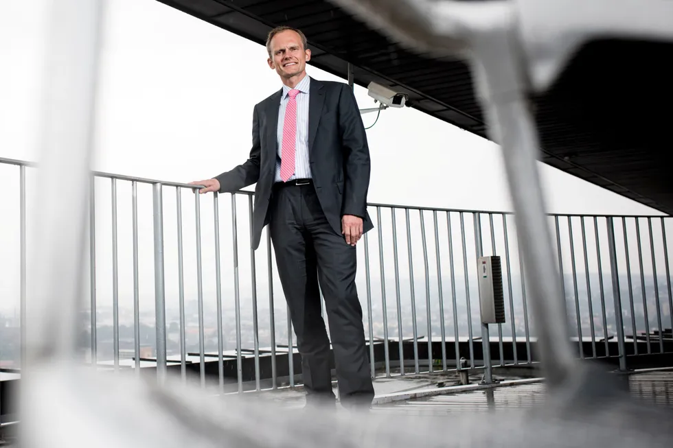Norconsults toppsjef Egil Hogna har brukt uken på å møte investorer i London, Stockholm og Oslo.
