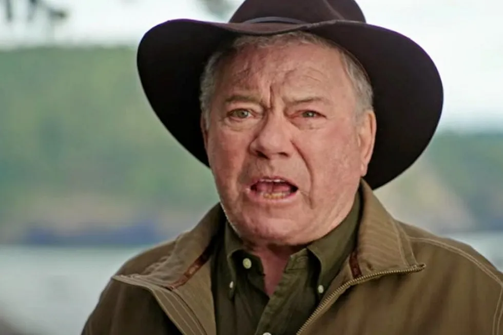 Canadian actor William Shatner is part of an ad campaign asking the government to not let netpen salmon farms exist for five more years as the salmon aquaculture industry transitions to closed containment systems.